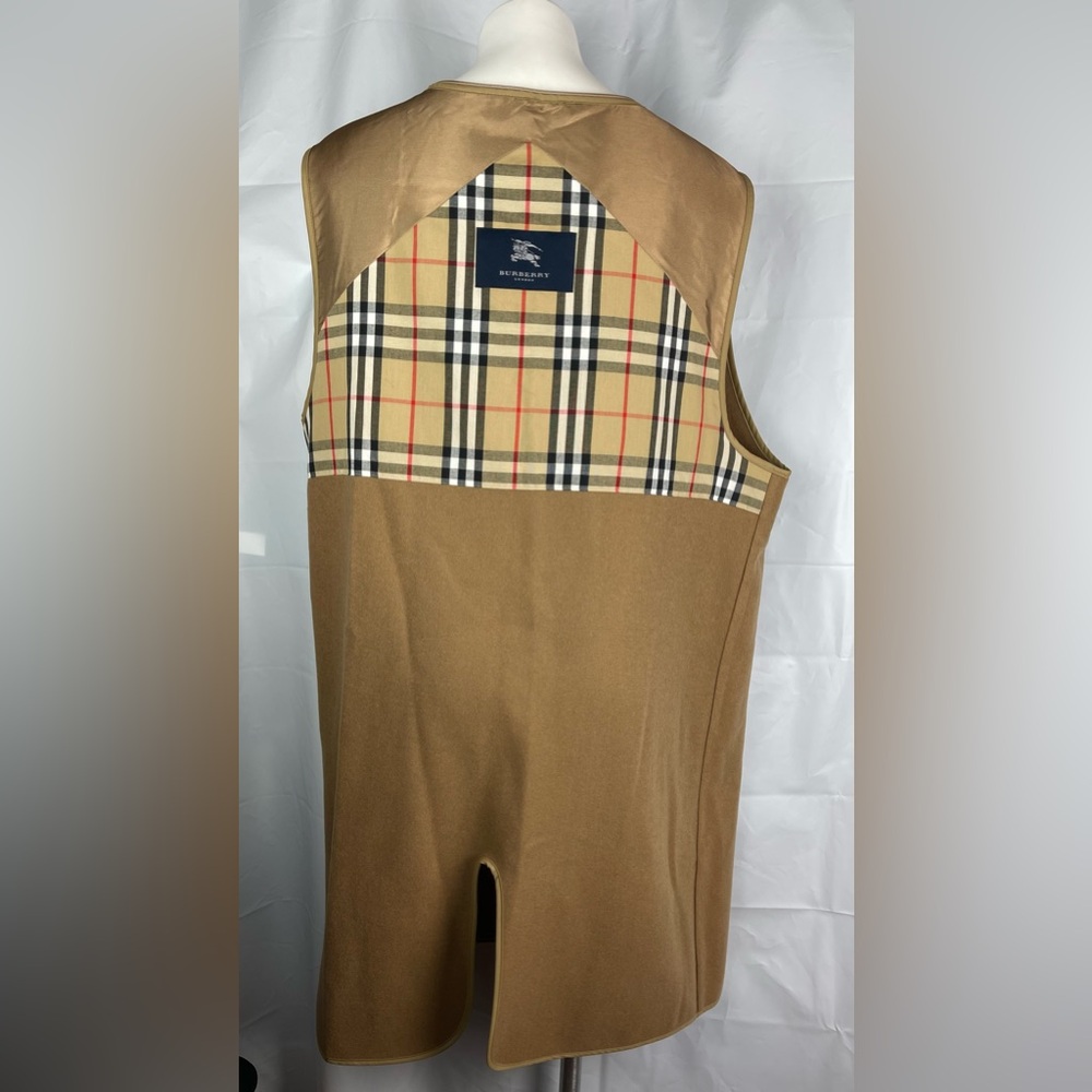 Vintage Burberry Men trench coat WOOL liner Warmer Zip Up Size 42 US Or 52 UK
